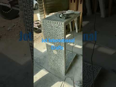 Bone Inlay Furniture Console Table, Handmade Bone Inlay Furniture Manufacturers, India