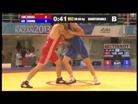Kazan-2013 / Rasul Chunayev (AZE) - Muhammet Kocatinaz (TUR) - 1/4 final