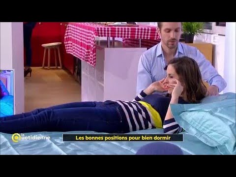 Les bonnes positions pour bien dormir