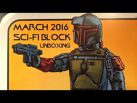 SCI-FI Box unboxing - March 2016
