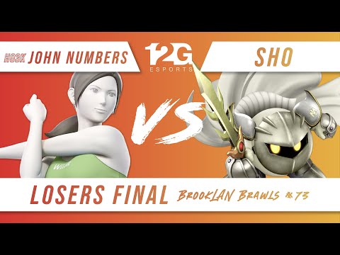 BrookLAN Brawls 73 - Ho3K | John Numbers (Wii Fit Trainer) v.  | Sho (Meta Knight) - Losers Final