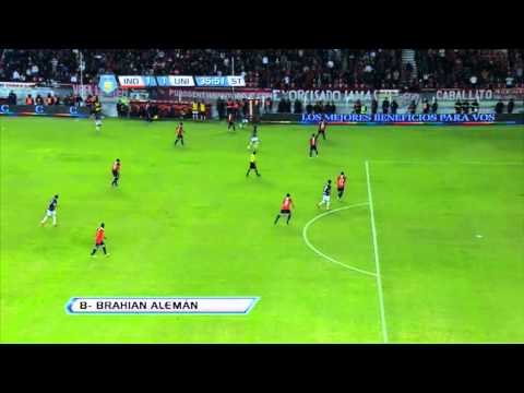 Gol Alemán- Independiente 1 Unión 1. Torneo Final 2013. Fecha 9. Fútbol Para Todos