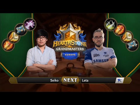 Seiko vs Leta | 2021 Hearthstone Grandmasters Europe | Top 8 | Season 1 | Week 1