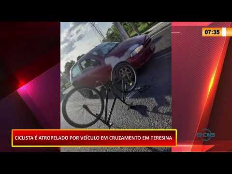 Ciclista é atropelado na Avenida Noé Mendes em Teresina 16 11 2020