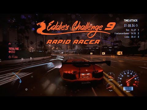 Need For Speed Eddie's Challenge 9 Rapid Racer 4K 60fps Gameplay