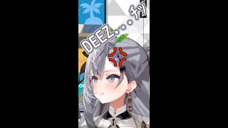 引っ掛けジョークに引っかかり激おこゼータちゃん【ホロライブ切り抜き/ベスティアゼータ(Vestia Zeta)】 #Shorts