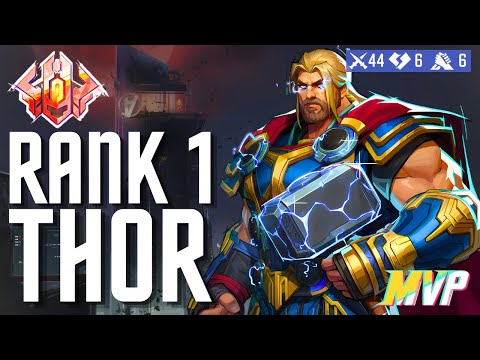 TMKsimba69 | Rank 1 Thor Gameplay | Season 5 | Marvel Rivals
