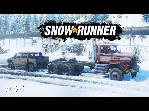 Snowrunner | Mission: "Versunkener Hummer" (Alaska) | Komplettlösung #38 | Gameplay Walkthrough
