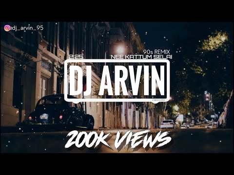 Dj ArviN - Nee Kattum Selai // Throwback Remix 2015