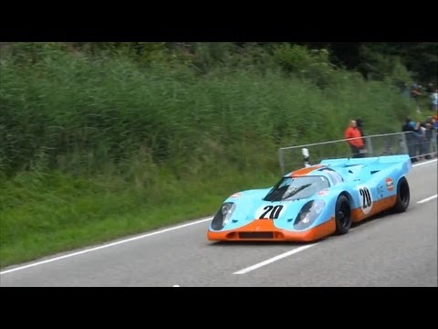 Thumbnail for Classic Porsche racing cars passing by HD by Porsche 804