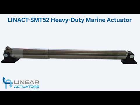 Watch LINACT-SMT52 Marine Actuator Video