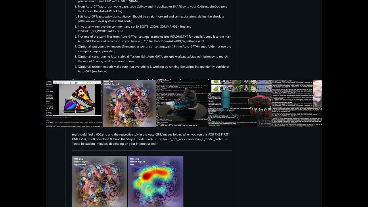 Git it now - the code for CLIP vision @ Auto-GPT with stable diffusion, web search, etc.!