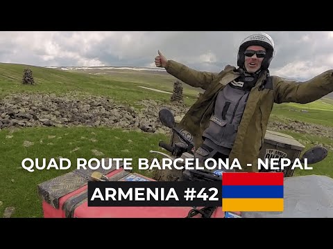 Climbing Mt Ararat WITH QUAD | Quad route Barcelona -Nepal | Day 42: Armenia