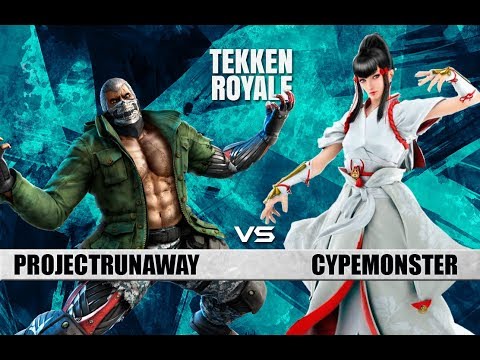 T7 - ProjectRunAway (Bryan) vs CypeMonster (Kazumi) - Tekken Royale 11/19/17