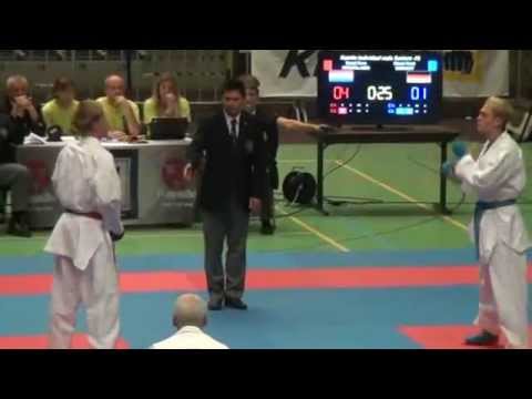 2 of 2 WKF Premier League Ind.Kumite -75kg.Final in Frankfurt / Hanau Germany 2012