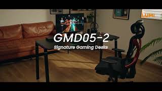 Signature Gaming Desks with RGB Lighting | GMD05 Series | LUMI