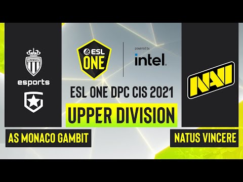 Dota2 - AS Monaco Gambit vs. Natus Vincere - Game 1 - ESL One DPC CIS - Upper Division