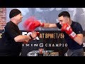 ADRIAN GRANADOS CRACKS JOKES AT DANNY GARCIA WHILE THROWING SHARP COMBOS DURING WORKOUT