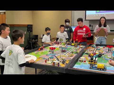 GA FLL State Championship @UGA 365pts 1st Place 2022-23 SuperPowered Robo Dragon FLL56001 2023.02.11