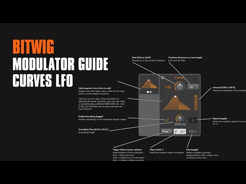 Curves LFO - Bitwig Modulator Guide