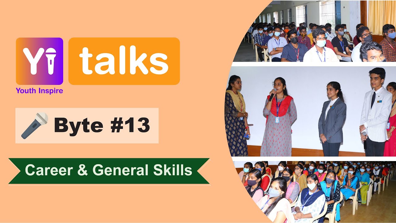Yi Talks | Career and General Skills | K Ramakrishnan College of Engineering, Trichy