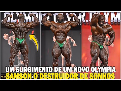 SAMSON DAUDA ASSUSTADOR PASSOU O CARRO NO OLYMPIA E SURGE COMO UM CANDIDATO A TÍTULO EM 2023
