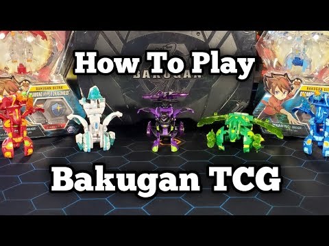 How To Play The Bakugan Trading Card Game (Advanced Game)