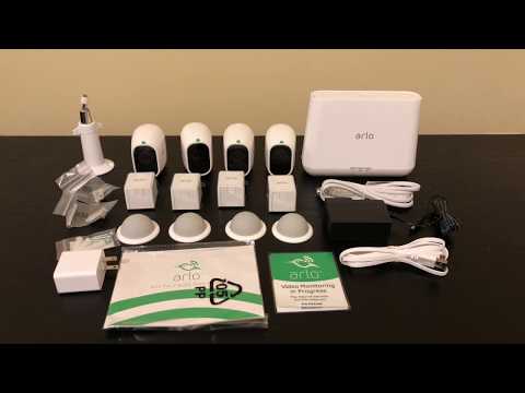 Netgear 1080p Arlo Pro 2 Wire Free Security Camera Unboxing!