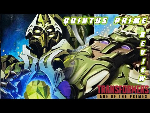 Strangely Good! Transformers Age of the Prime deluxe The Thirteen Quintus Prime 4K video review