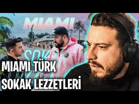 ATABERK DOĞAN CANBEQUIT HALİL SÖYLETMEZ MIAMI TÜRK SOKAK LEZZETLERİ İZLİYOR