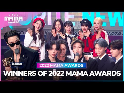 [#2022MAMA] WINNERS OF 2022 MAMA AWARDS (수상자 한눈에 보기)