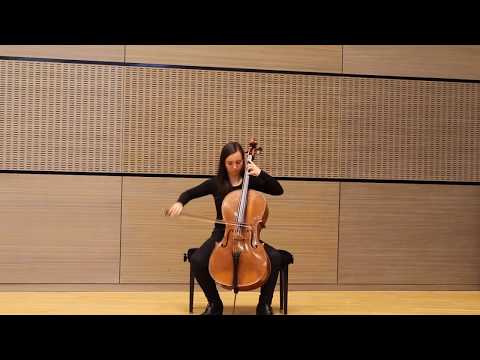 Sir D. F. Tovey (1875-1940) - Sonata for cello solo - Allegro con brio ma largamente (1rst mvt)