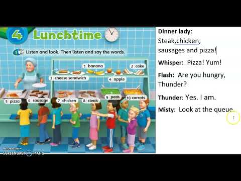 Super Minds 3 - Lunch in the School Cafeteria