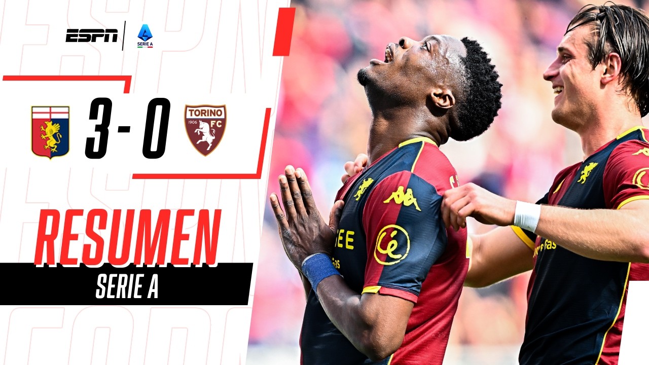 GOLEADA CLAVE DEL GENOA PARA EVITAR EL DESCENSO: EL TORO, LA VÍCTIMA | Genoa 3-0 Torino | RESUMEN