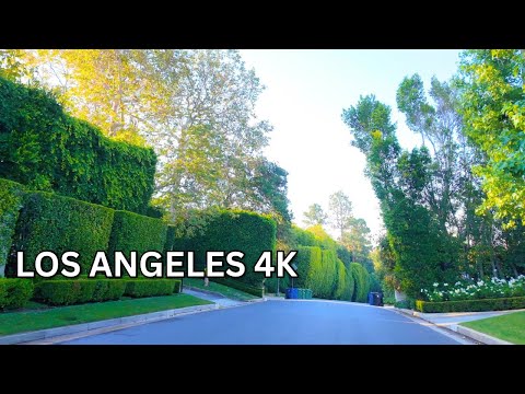Driving the Finest Streets In Los Angeles (4K/60fps)