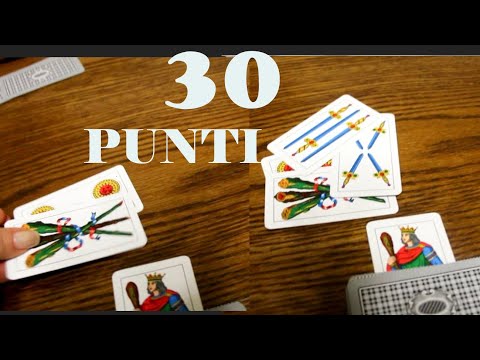 Come si gioca a BRISCOLA a COPPIE 😉