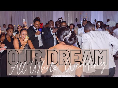Our Dream Wedding | All White Affair - Feel The Energy! | Heartbeats In The Beginning #BigEnergy