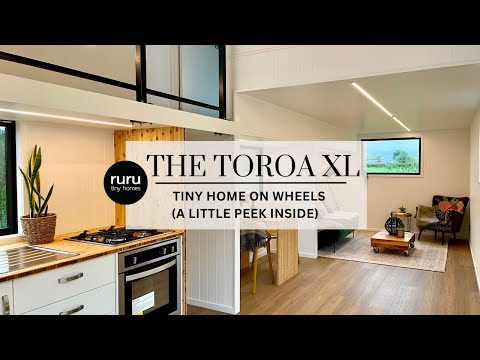 Ruru Tiny Homes: The Toroa XL (A little peek inside)