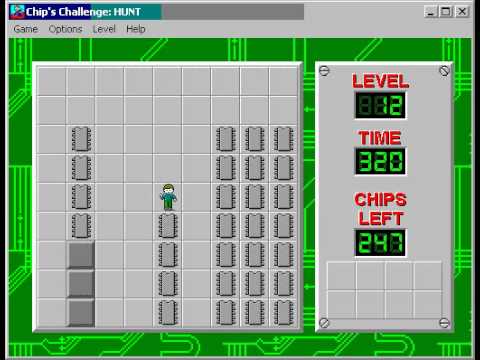 Chip's Challenge 1 Level 12 (Hunt) - 270 seconds