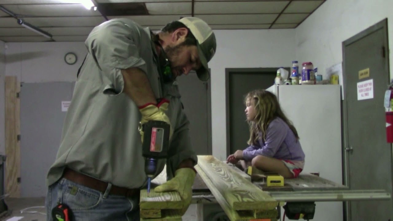 Hog trap door creation