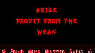 Arise - Profit From the Weak
