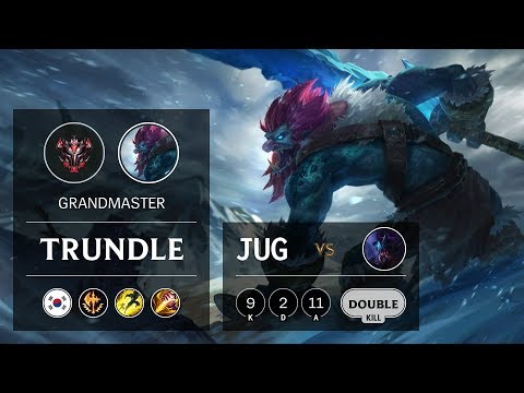 Trundle Jungle vs Rek'Sai - KR Grandmaster Patch 9.7