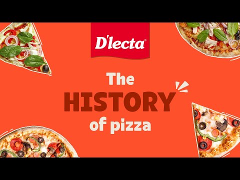 Dlecta history of pizza, 2D animation by Yellow