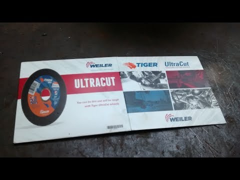 WEILER ultra cut 1mm cut off wheel review