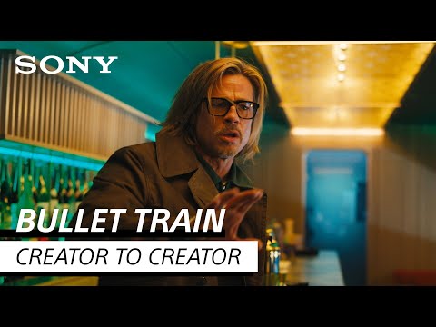 afbeelding ‘Bullet Train’ Cast & Creators Discuss Making the Movie | Creator to Creator