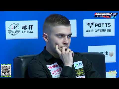 Sanjin Pehlivanovic (BIH) VS Wang Yuheng - Part 1 - World Chinese 8 Ball Masters Stop 3 Shuangyashan