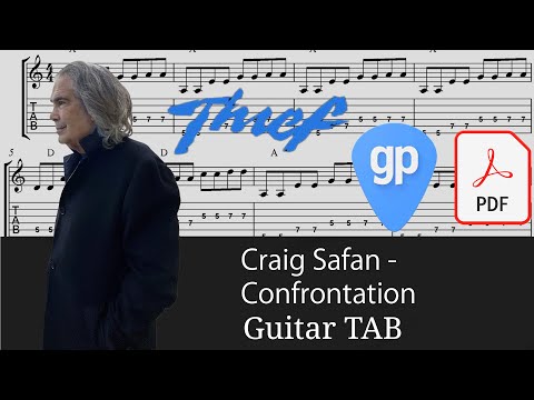 Craig Safan - Confrontation -Thief 1981 Film version Guitar Tabs [TABS]