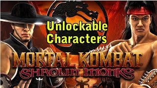 Mortal Kombat: Shaolin Monks - How To Unlock All Characters