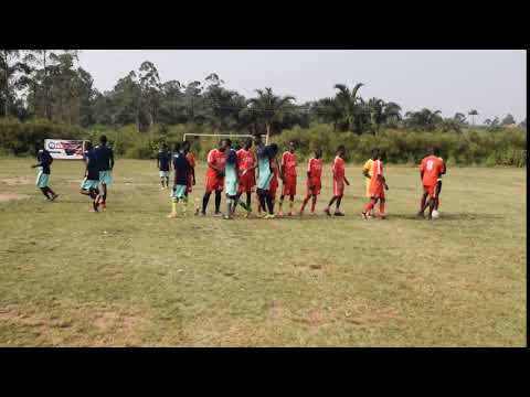 KSTV football players meet and great Nakirebe FC players