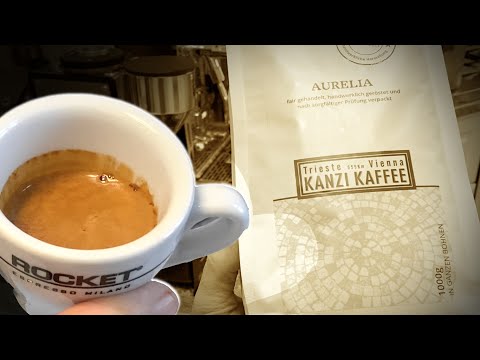 Kanzi Kaffee Espresso Aurelia in ECM Synchronika and Profitec T64 grinder